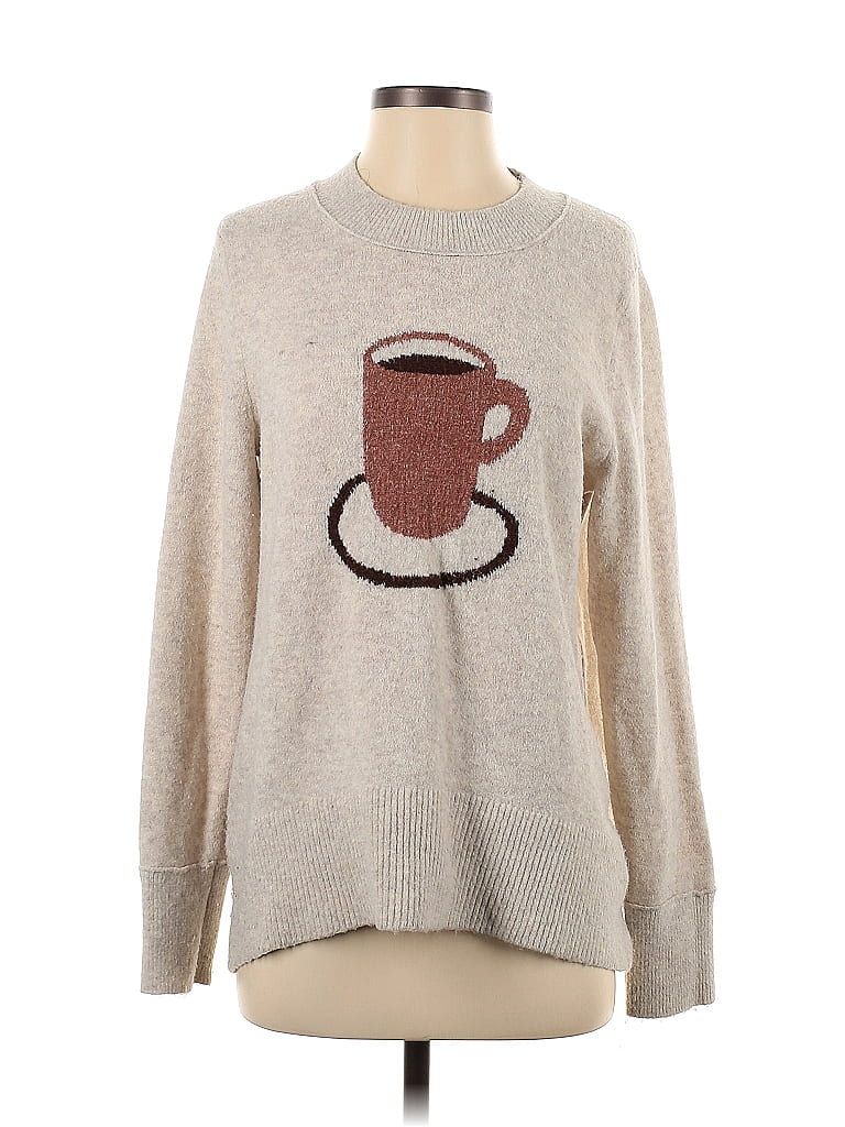 Lou & Grey Tan Pullover Sweater Size XS - 61% off | thredUP