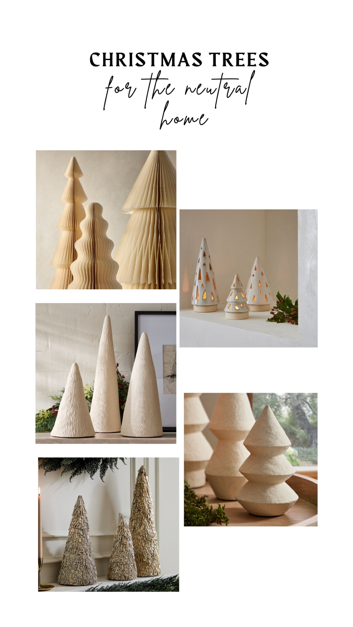 Christmas decor for the neutral lovers!

#LTKSeasonal #LTKHome #LTKHoliday