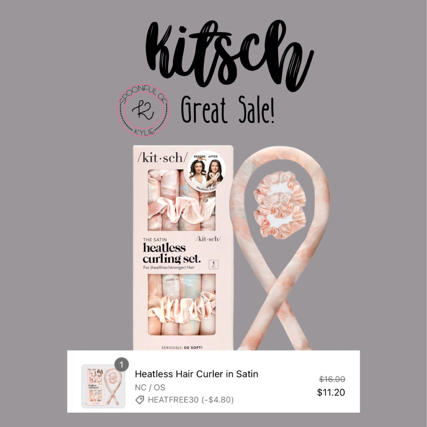 Great deal on the heatless cutler set I use with code heatfree30 this week only

#LTKbeauty #LTKsalealert