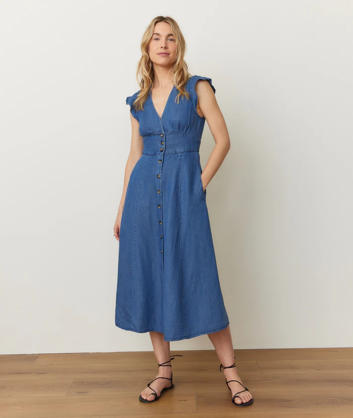 Camila Midi Dress | Marine Layer