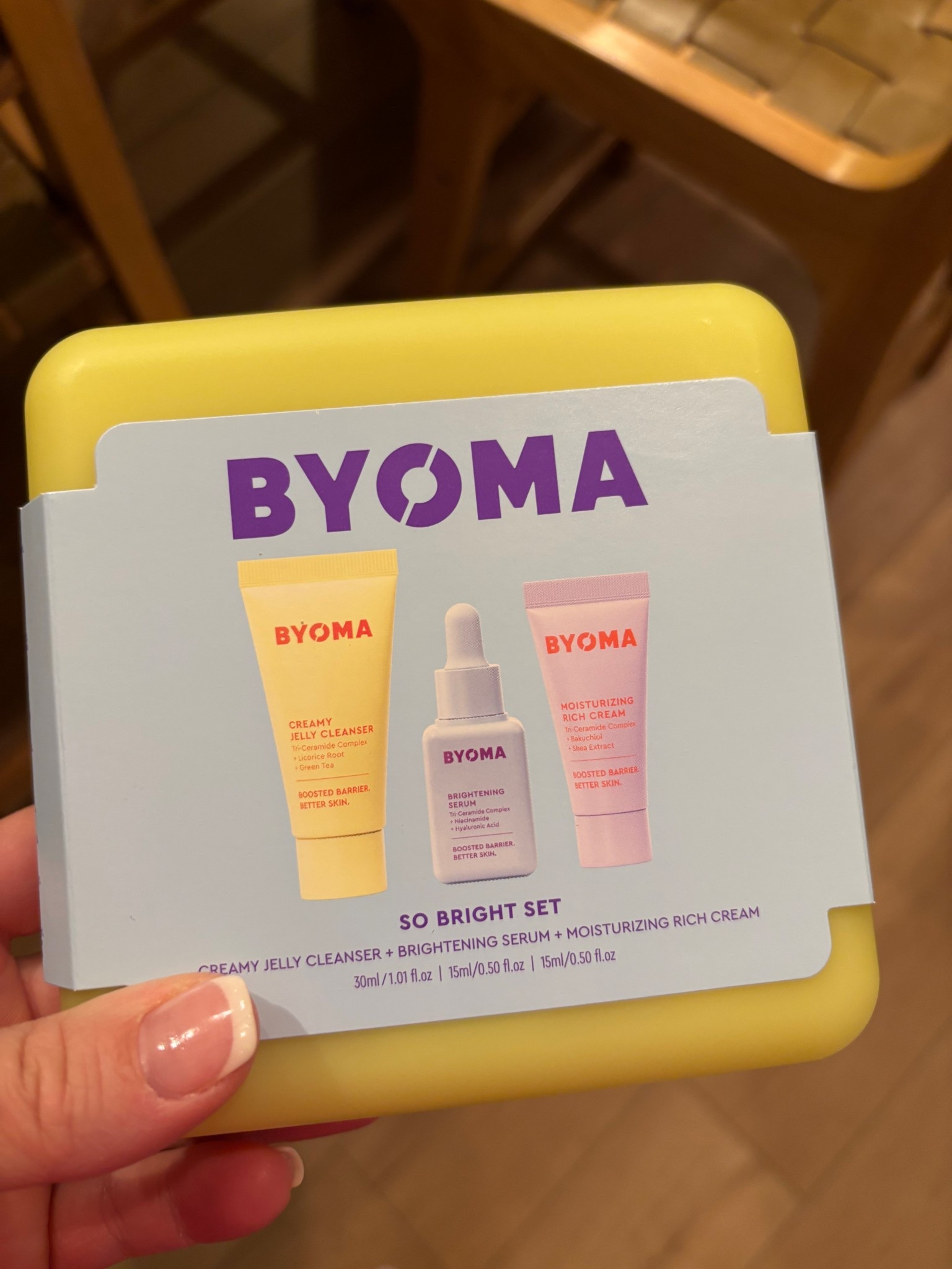 My favorite skincare is 40 percent off right now at target. This kit is great for travel. My fav is the jelly cleanser, brightening serum, and moisturizing rich cream. This kit is the best way to try them to see if you like them. Target sale

#LTKmomlife #LTKBeauty #LTKSaleAlert