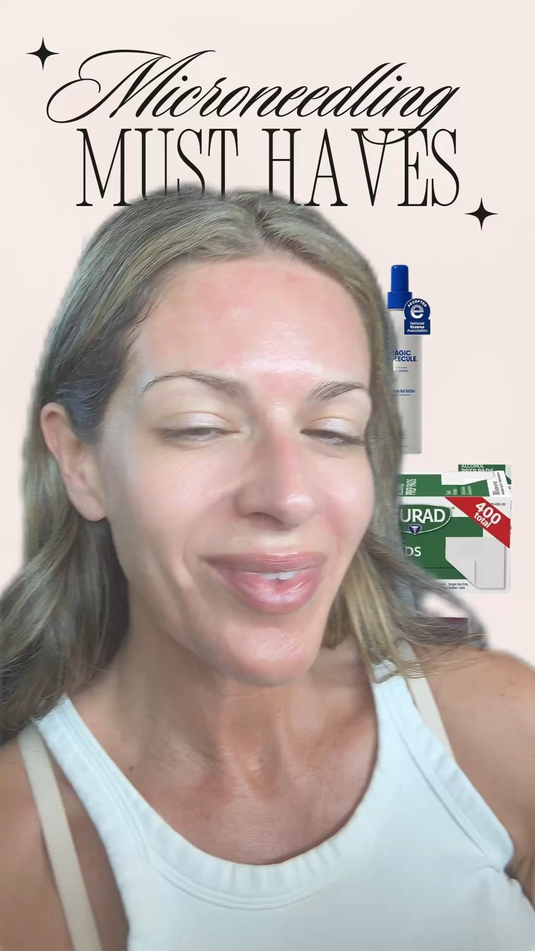 Microneedling must haves for DIY selfcare. 

#LTKBeauty #LTKOver40 #LTKselfcare