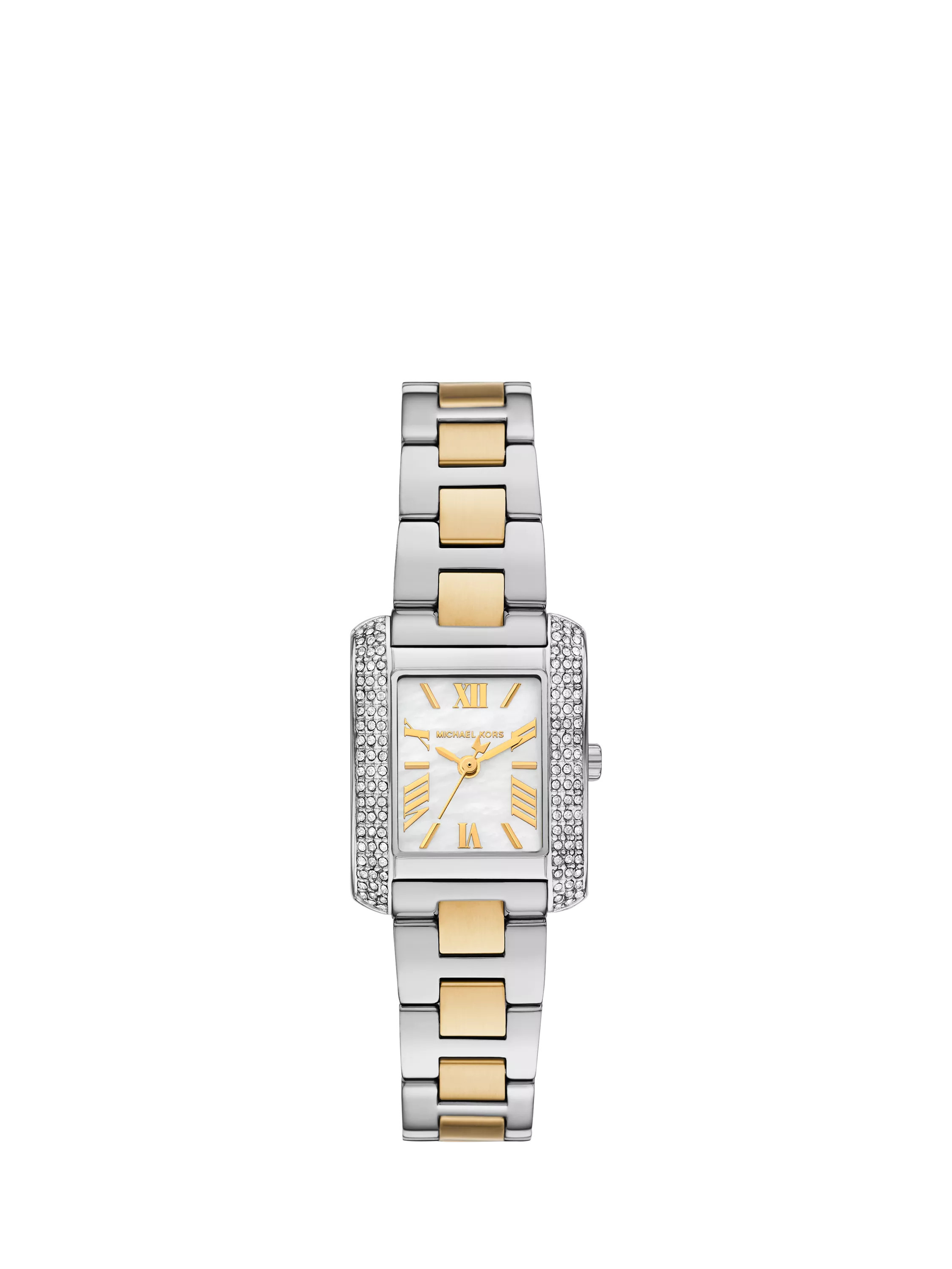 Michael Kors MK4882 Women's Mother of Pearl Crystal Bracelet Strap Watch | John Lewis (UK)