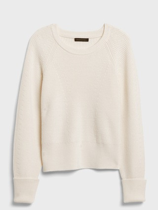 Ribbed Sweater in Responsible Wool | Banana Republic (US)