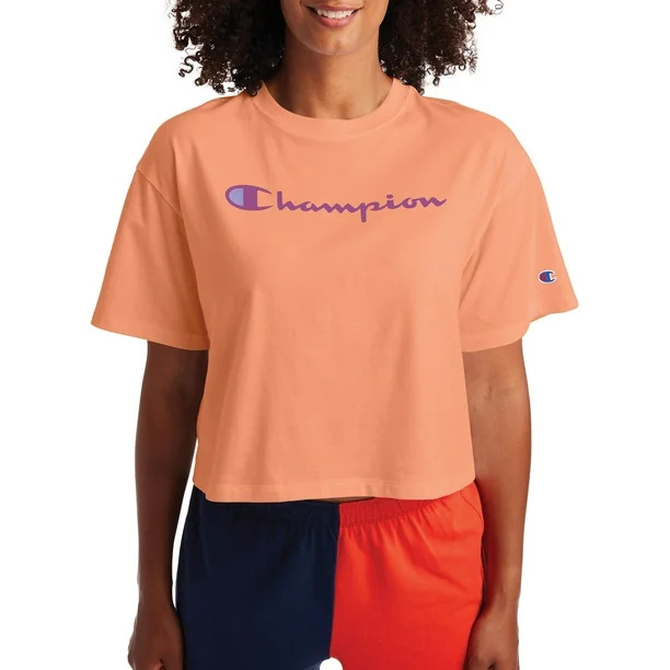 Champion Women’s Cropped Tee | Walmart (US)