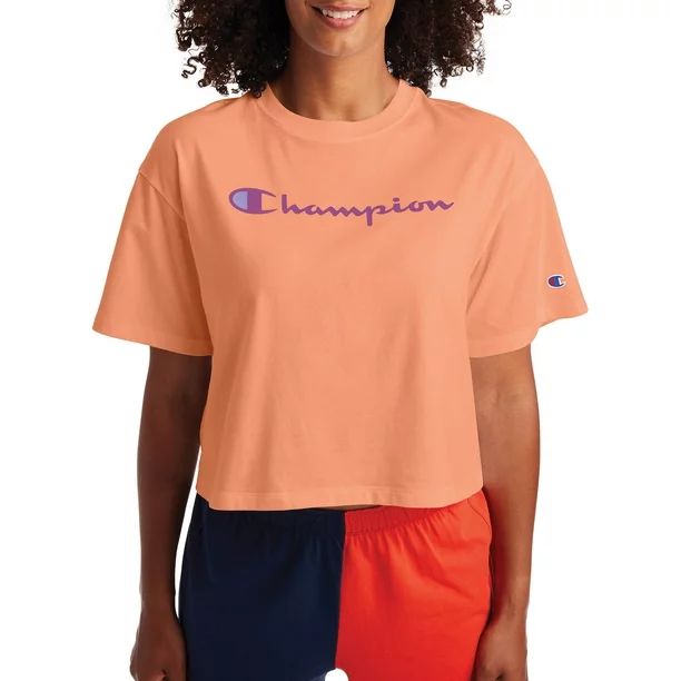 Champion Women’s Cropped Tee | Walmart (US)