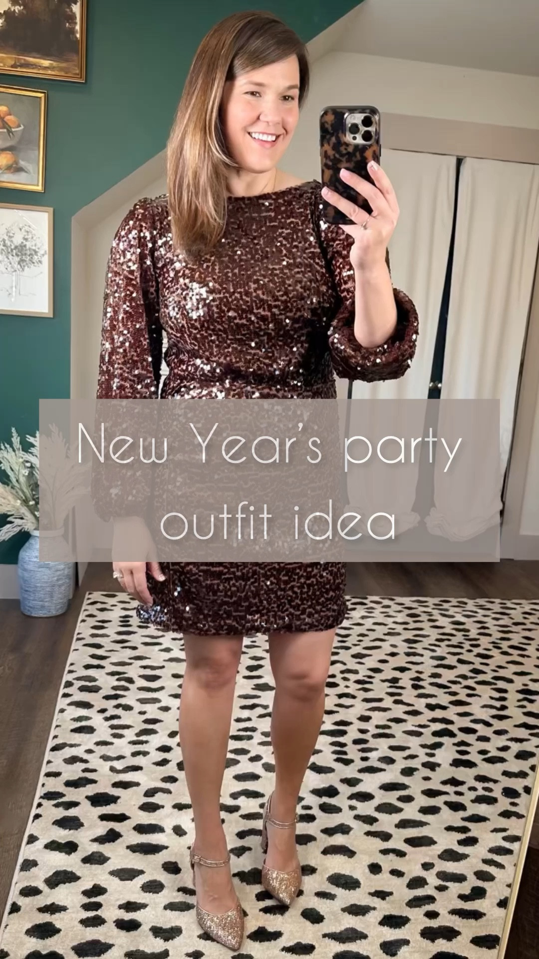 A cute brown sequin dress for all your holiday parties.❤️


Sequin dress, brown sequins, dress for parties, New Year’s Eve dress, New Year’s Eve party dress, long sleeve sequin dress, New Year’s Eve outfit, New Year’s Eve outfit ideas, loft outfits, outfits for her, 

#LTKmidsize #LTKVideo #LTKHoliday