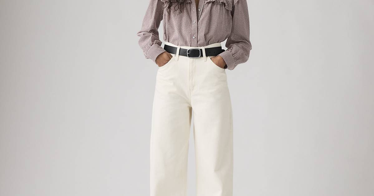 Cinch Baggy Jeans - White | Levi's® GB | Levi's UK