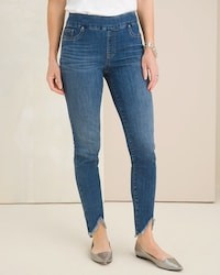 Frayed Hem Pull-On Jegging | Chico's