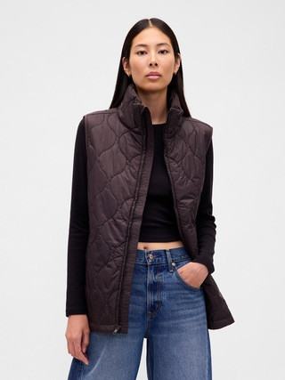 Recycled Lightweight Quilted Puffer Vest | Gap (US)