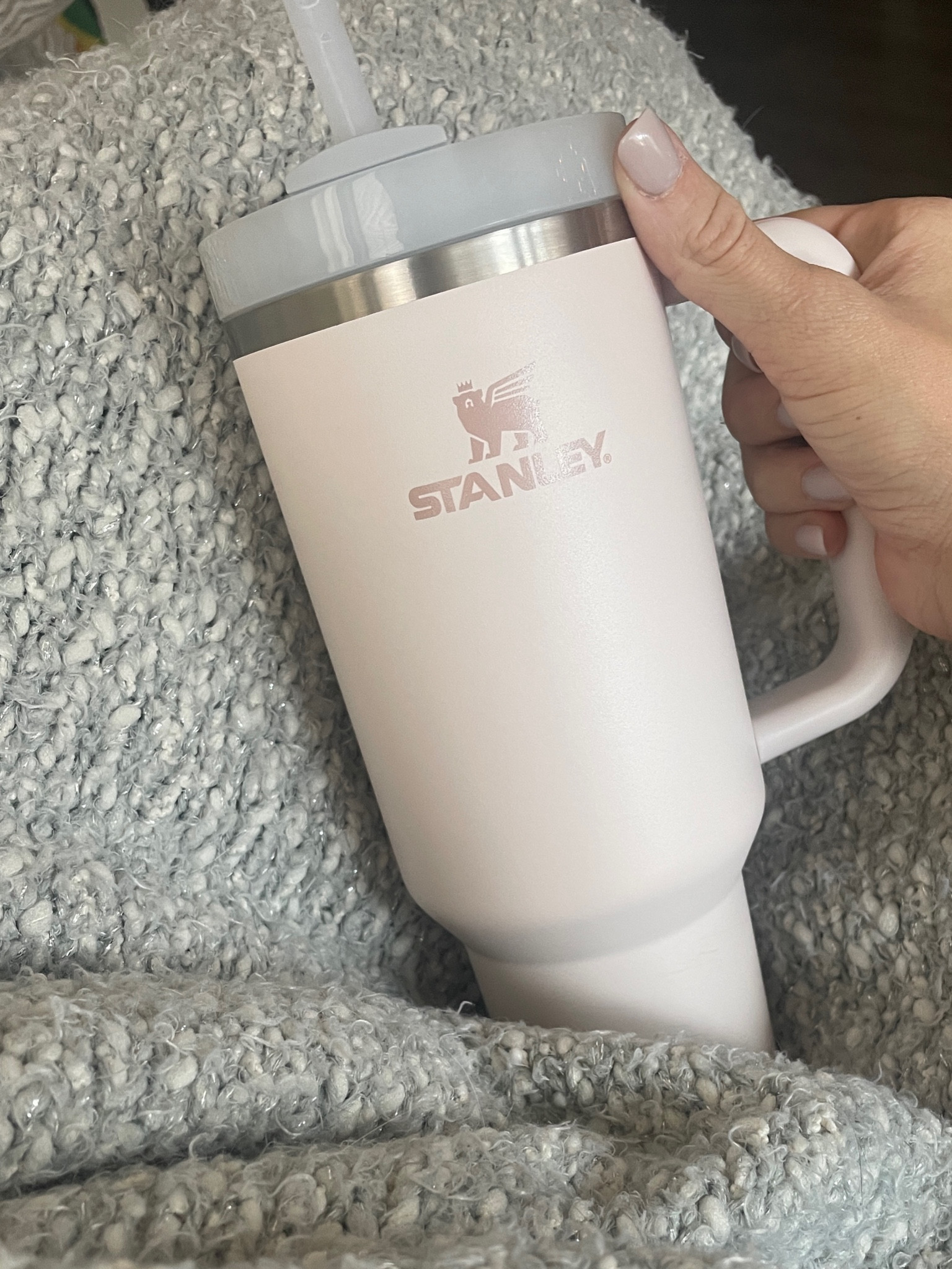 STANLEY Adventure 40oz Stainless Steel Quencher Tumbler-Terrazzo Pearlescent