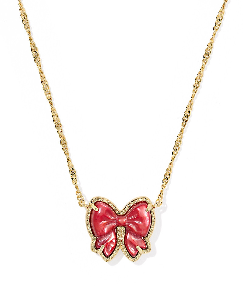 Kendra Scott Haley Bow Pendant Necklace, 16-19 | Bloomingdale's (US)