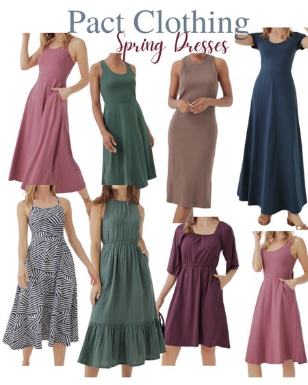 Pact makes amazing organic cotton dresses. Love the ease of an instant outfit for spring & summer! 

#LTKSeasonal #LTKsalealert