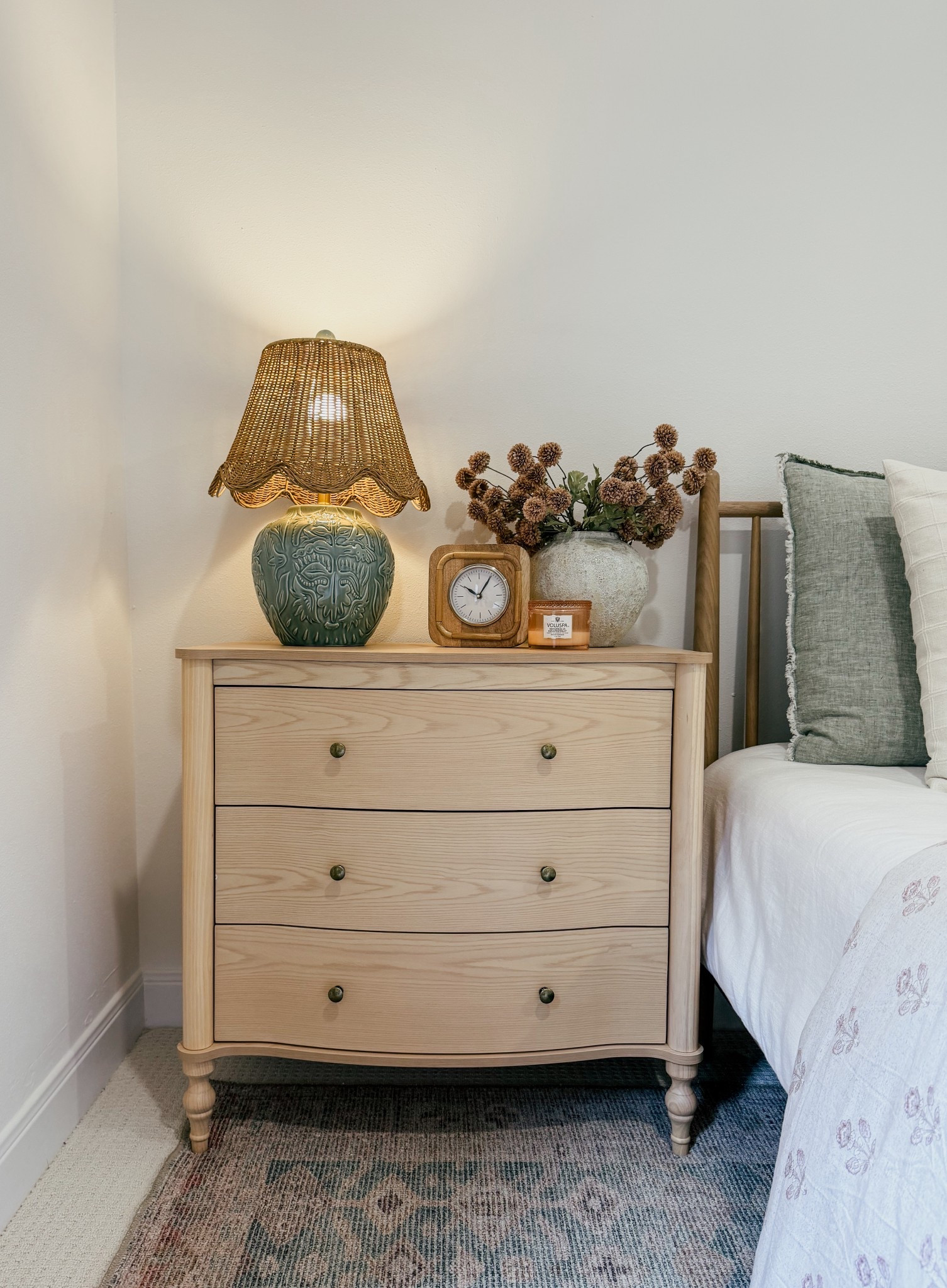 Loving these bedside tables @Wayfair for extra storage without taking up a ton of space!

#Wayfairpartner #ad #Wayfair #SpringCleaning 