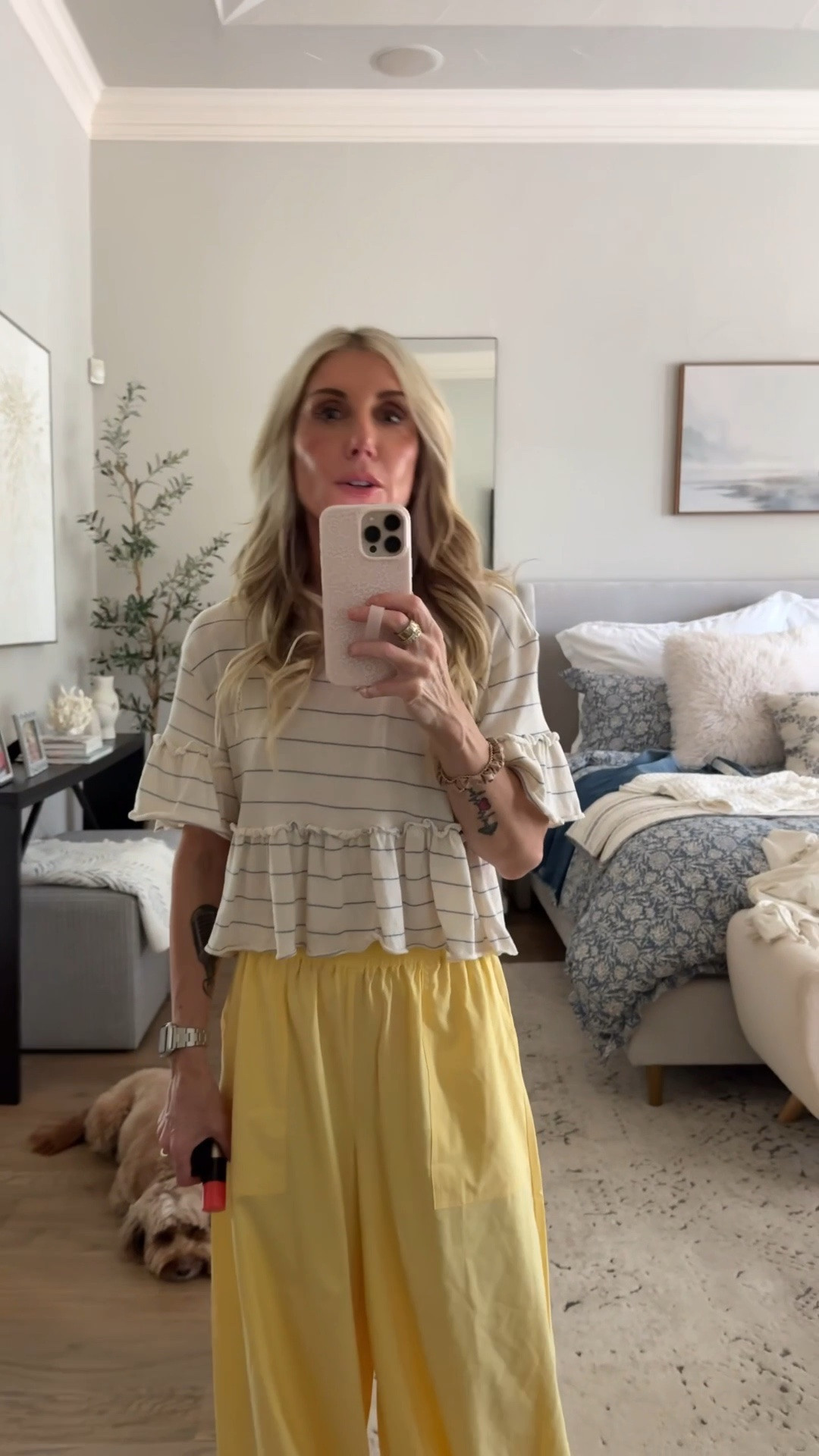 Free people but half the price . Wearing an xs.
