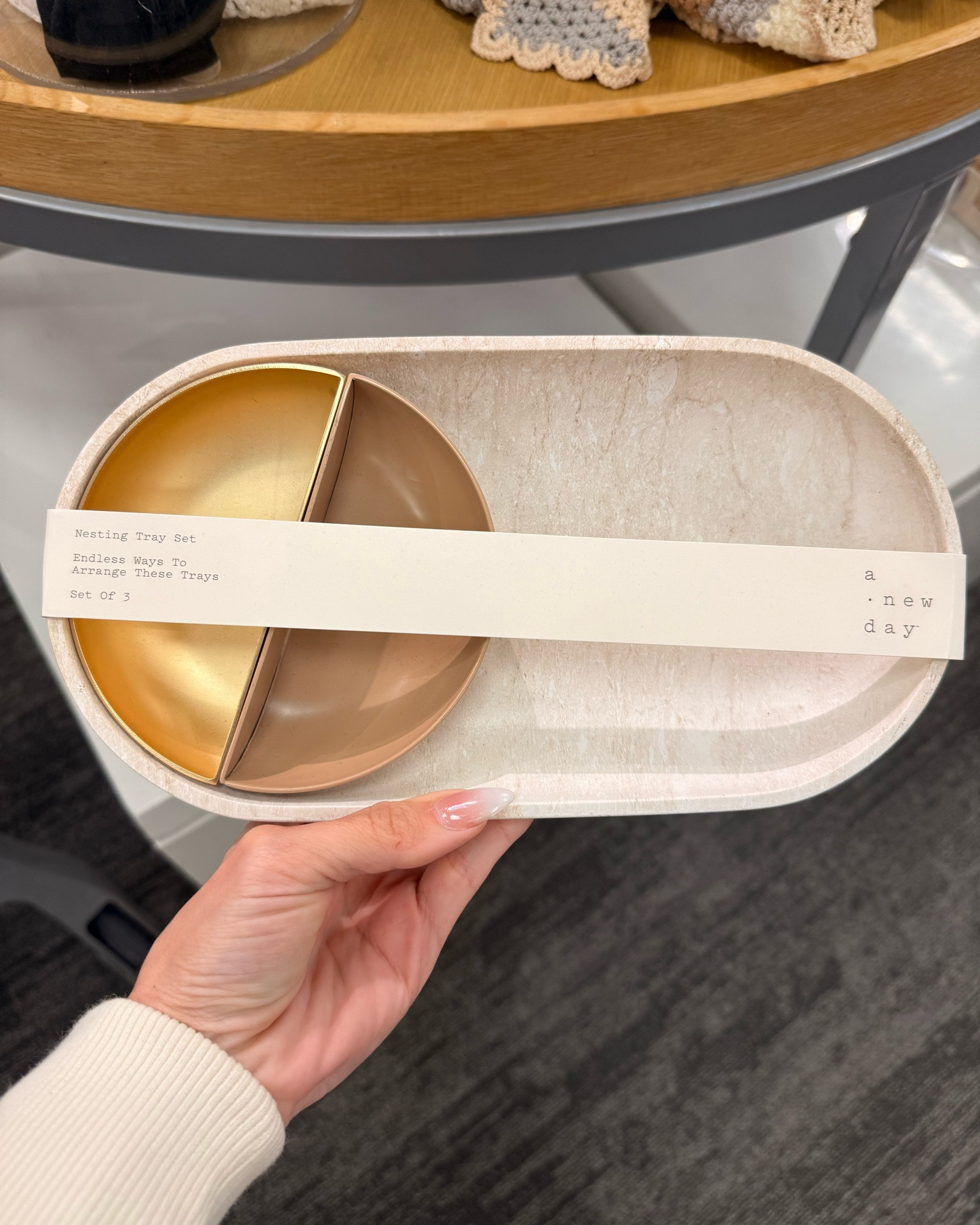 A pretty little home find for jewelry and everyday essentials. 🤍

This nesting tray set would be so cute on a dresser, vanity, nightstand, or bathroom counter.

Simple, neutral, and easy to style.

@Target

#LTKHome #LTKSeasonal #LTKOver40