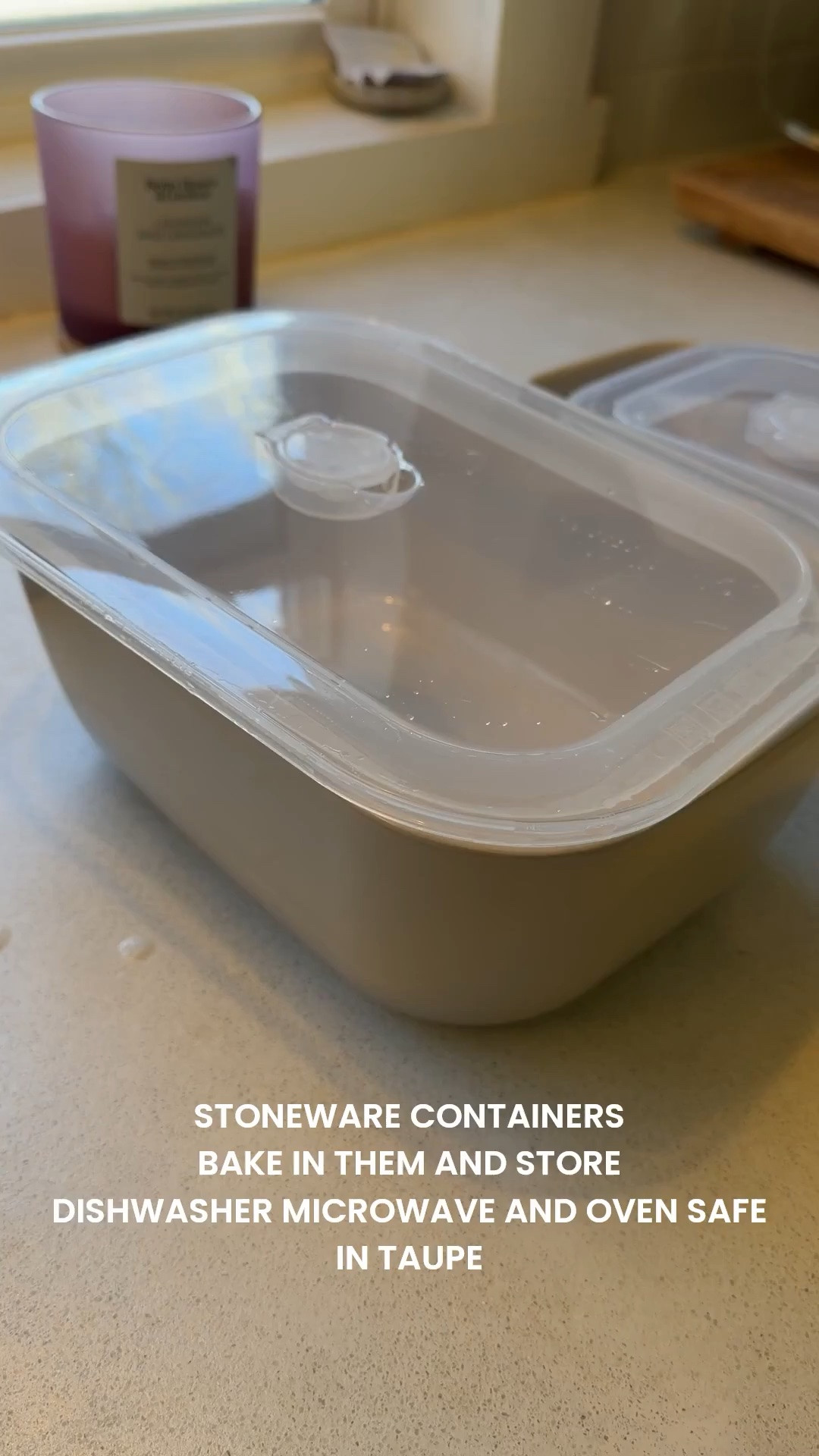 beautiful brand stoneware containers are dishwasher safe, oven safe and microwave safe! extremely good quality and the lid allows you to travel with it or easily store away

#LTKHome #LTKSaleAlert #LTKdayinmylife