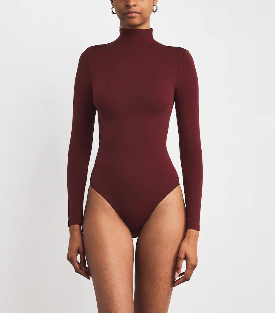 Burgundy Shaping Body Bodysuit | Harrods