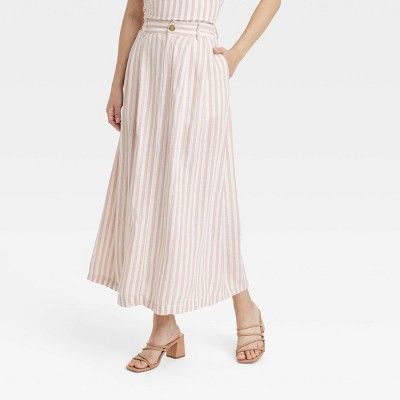 Women's Americana Picnic A-Line Maxi Skirt - A New Day™ | Target