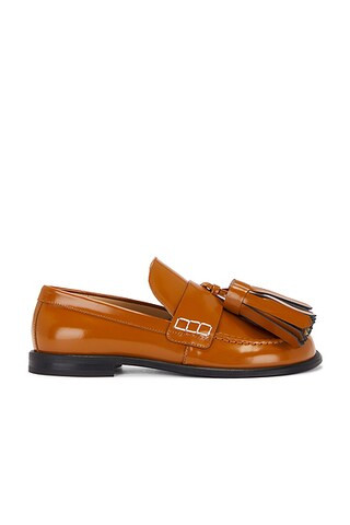 JW Anderson Tassel Loafer in Tan | FWRD | FWRD 