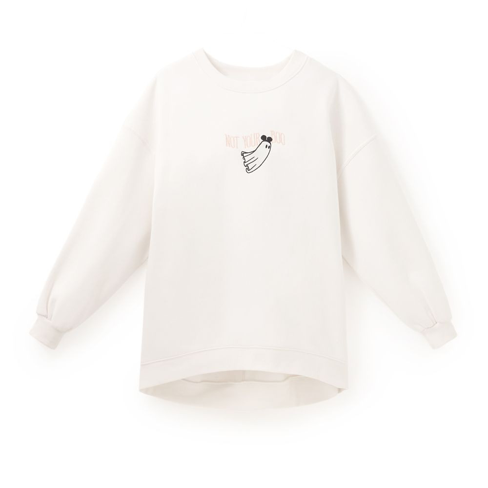 Mickey Mouse Cutie Ghost Pullover Sweatshirt for Women | Disney Store