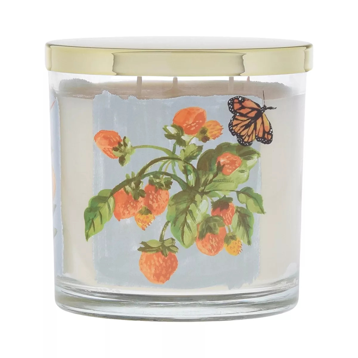 Sonoma Goods For Life® 13-oz. 3-Wick Decal Candle Jar with Metal Lid | Kohl's