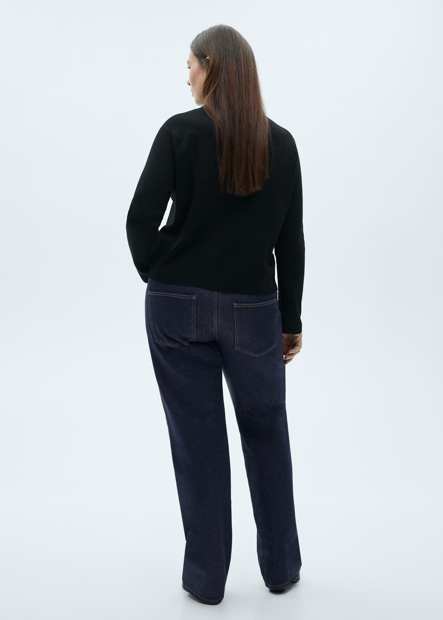 Shiny straight-leg jeans - Women | MANGO USA | Mango (US/MX/AU)