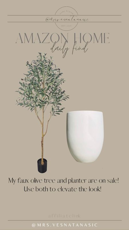 My viral Amazon planter & olive tree are on sale right now! 

Amazon find, outdoor furniture, outdoor planter, faux olive tree, planter, Amazon home, Amazon home finds, Amazon home decor, 

#LTKhome #LTKFind #LTKsalealert