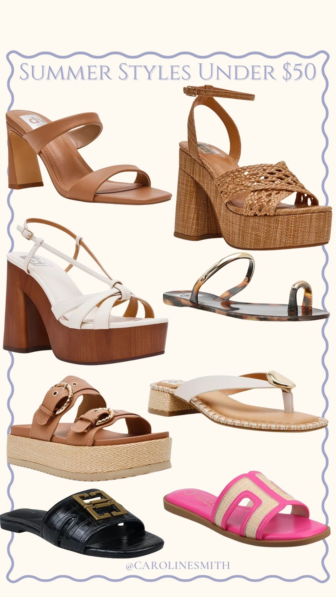 Summer shoe styles under $50 @Macys 


Dolce vita, Macy’s, MDW, Memorial Day sale, sandals, heels, summer style, shoe crush

#LTKSaleAlert #LTKSeasonal #LTKootd