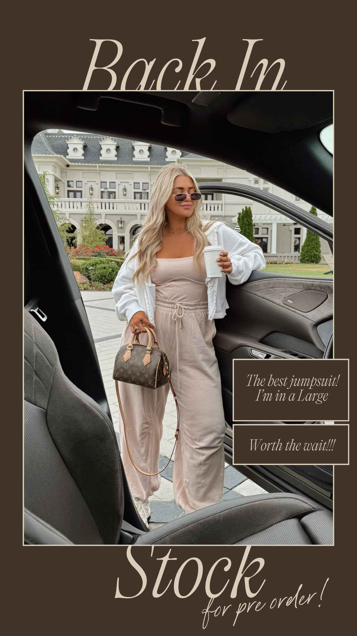 One of my favorite jumpsuits is back in stock for preorder🤎 I wear a large! The best for wanting to look cute but put together #fall #jumpsuit #freepeople 

#LTKSeasonal #LTKMidsize #LTKStyleTip