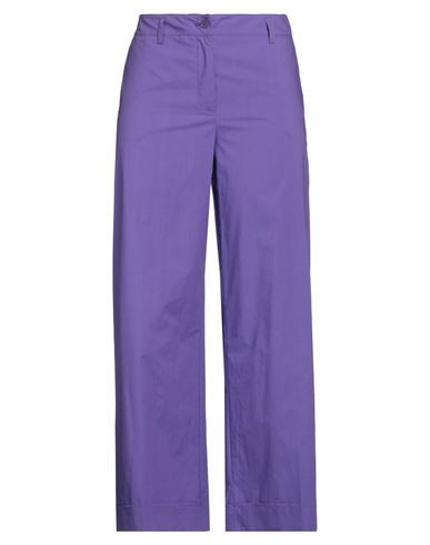 P. a.r. o.s. h. Woman Pants Purple Size S Cotton | YOOX (US)