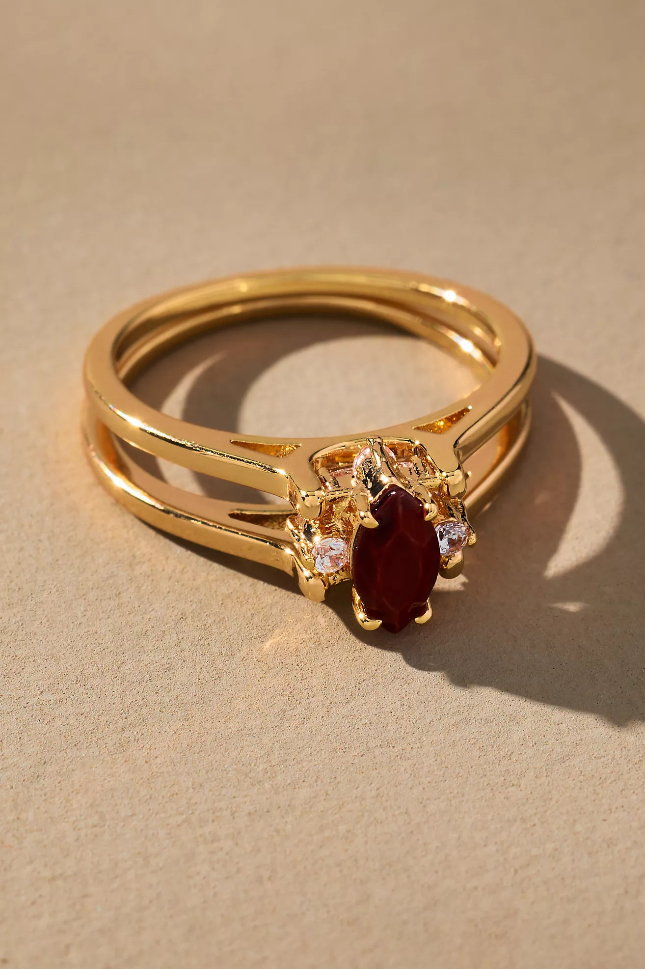 Birthstone Flip Ring | Anthropologie (US)