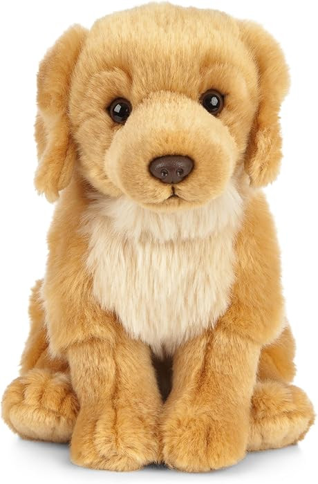 Living Nature Golden Retriever Stuffed Animal | Fluffy Dog Animal | Soft Toy for Kids | 8 inches | Amazon (US)