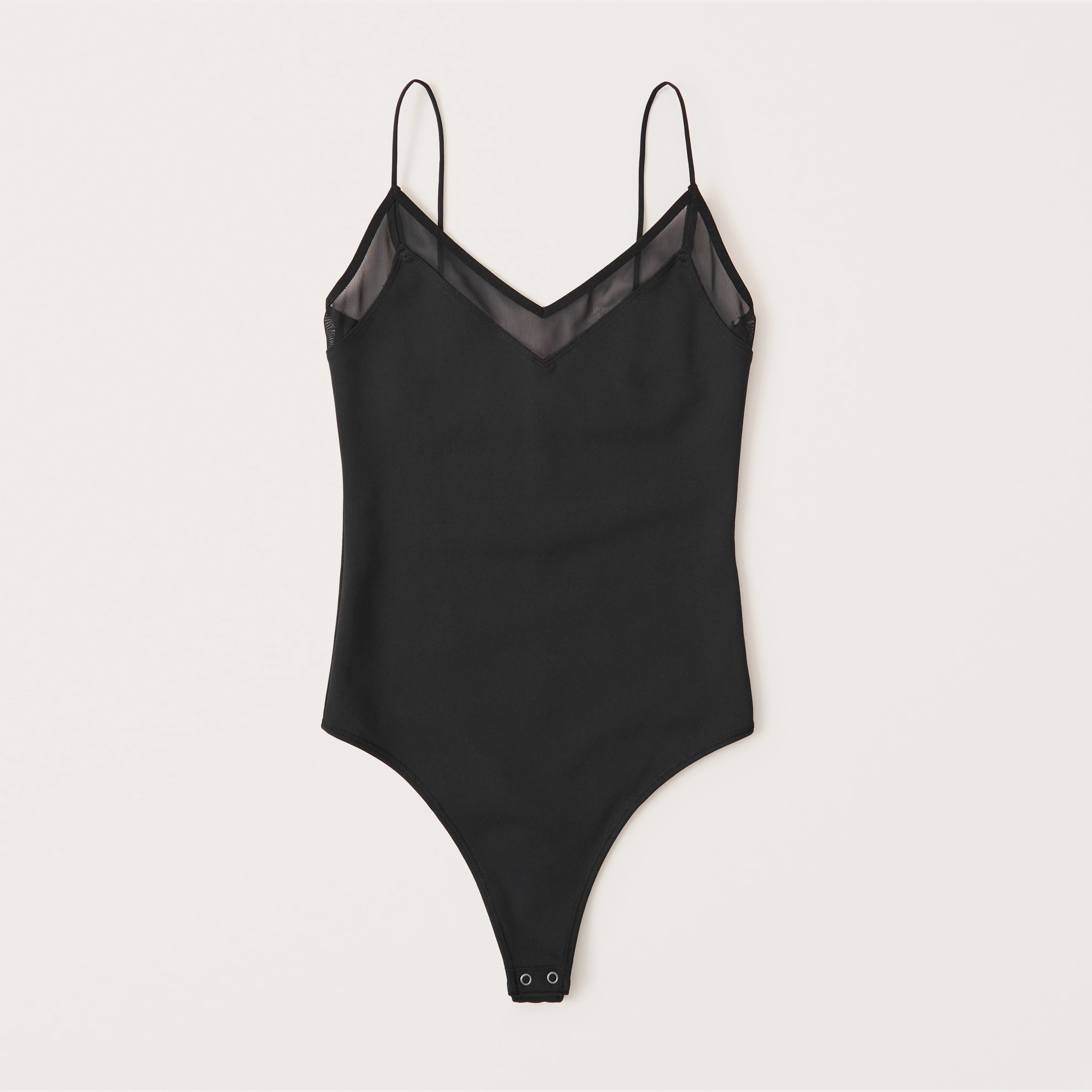 Seamless Mesh Bodysuit | Abercrombie & Fitch (US)