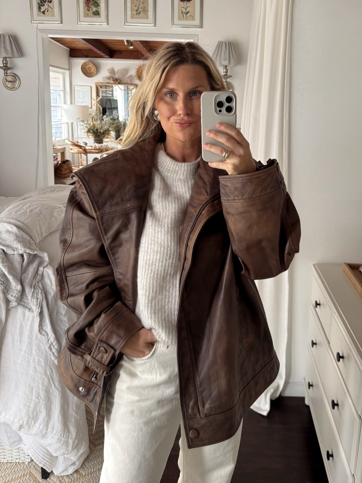 Cozy neutrals for going out!