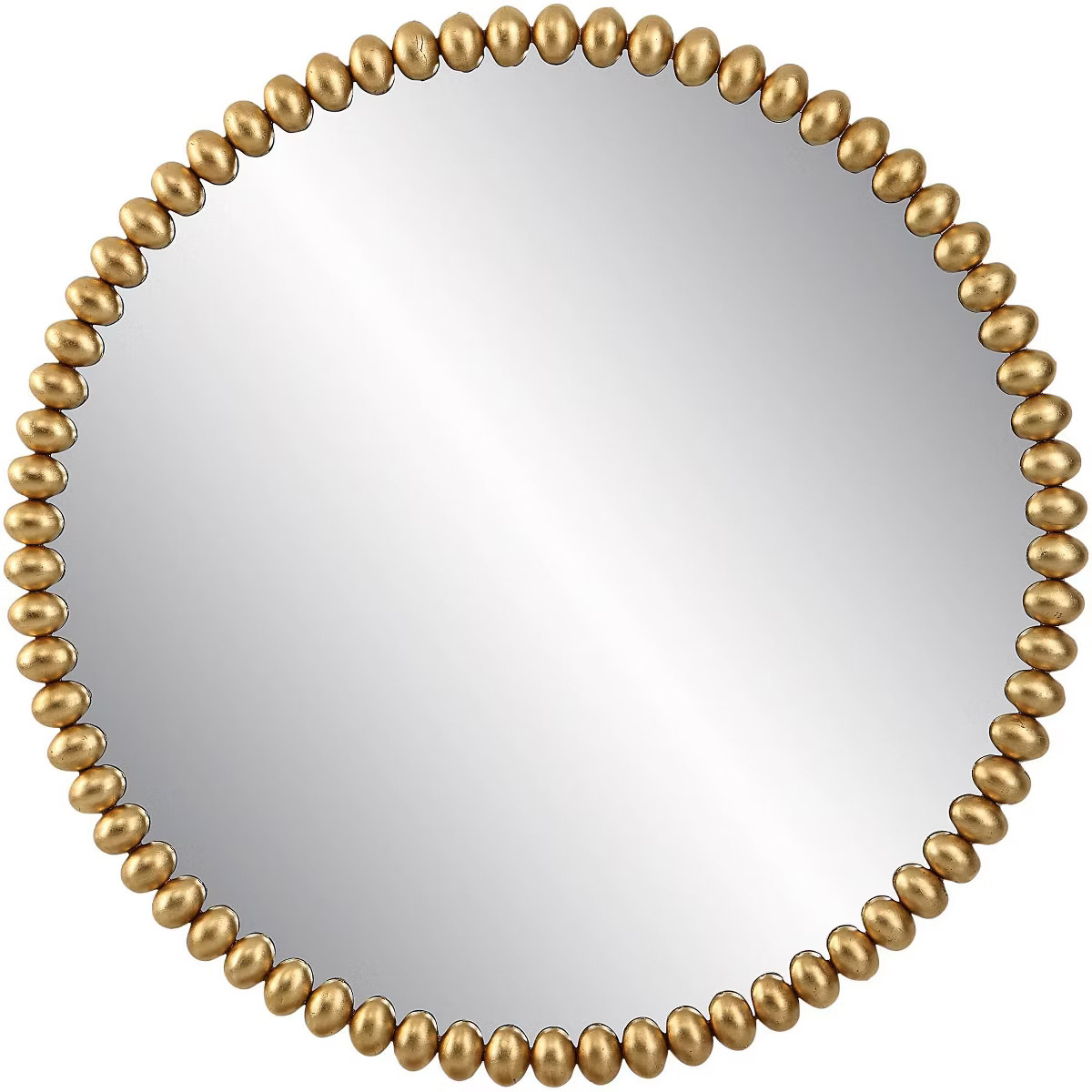 Uttermost Byzantine Gold Leaf 41 1/4" Round Oversized Wall Mirror | Target