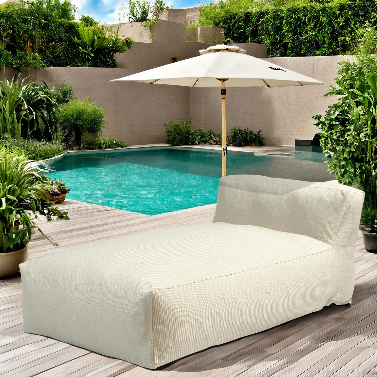 Outdoor Chaise Lounge Chair Patio Lounge Sofa | Wayfair North America