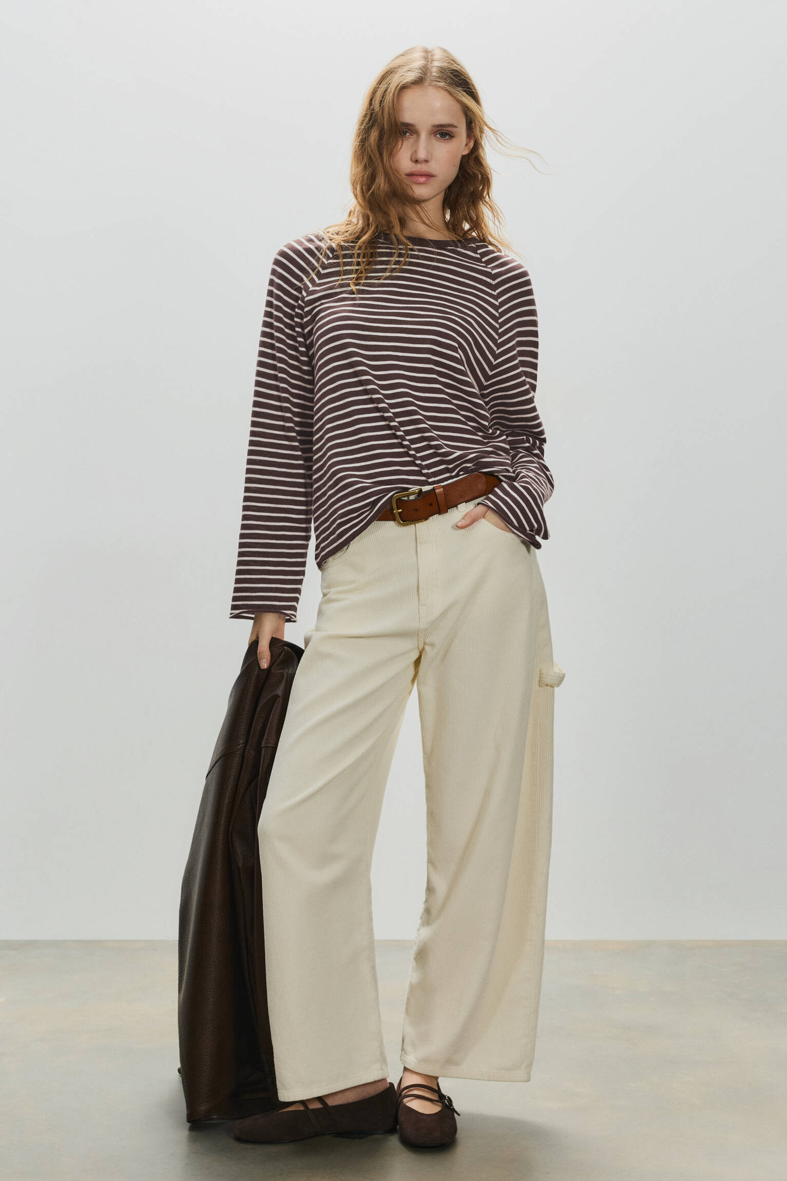 Raglan long sleeve T-shirt - pull&bear | PULL and BEAR UK