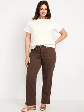 Curvy High-Waisted OG Loose Jeans | Old Navy (US)