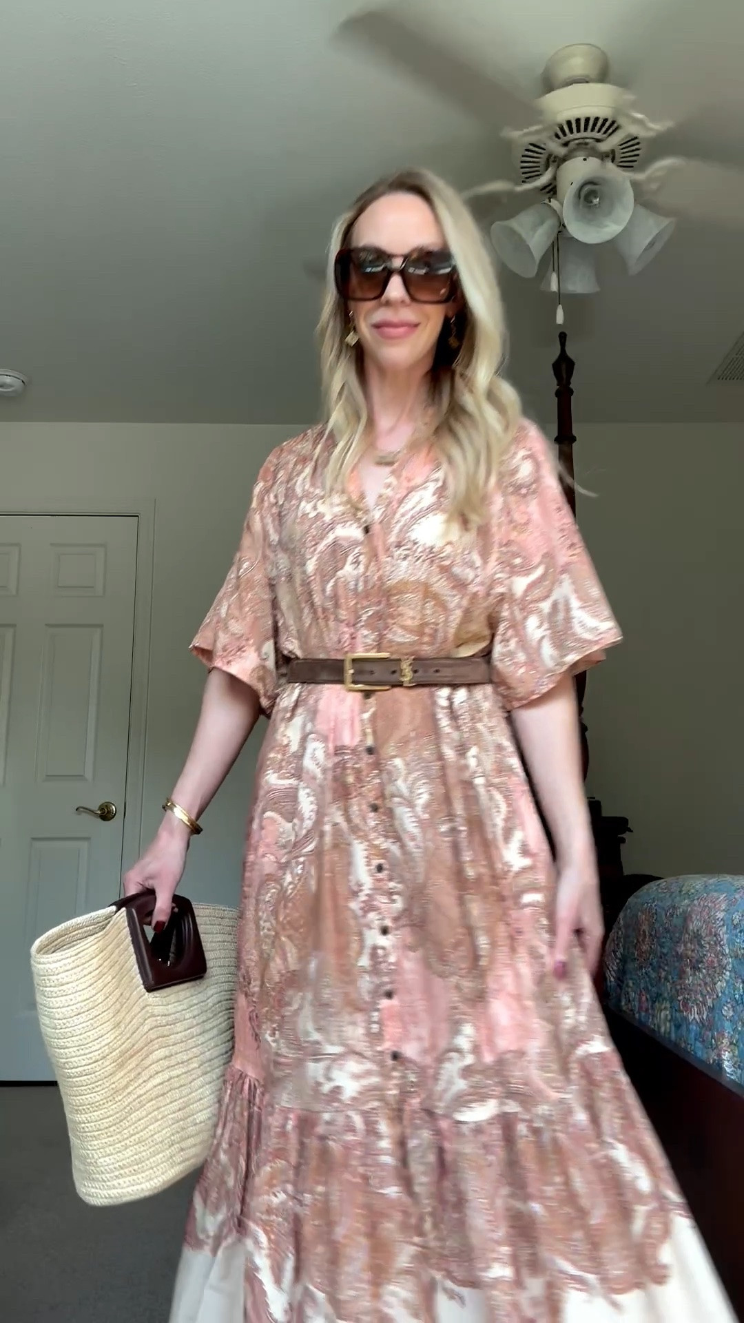 The prettiest paisley dress under $50 - style it now and right into fall by adding boots and a jacket

#LTKSeasonal #LTKOver40 #LTKSaleAlert