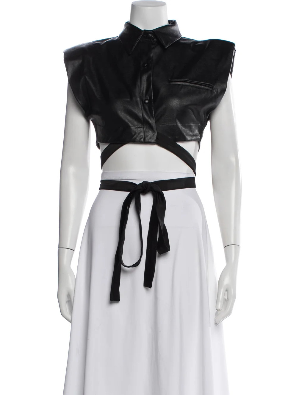 Sleeveless Button-Up Top | The RealReal