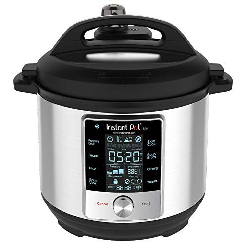 Instant Pot Max 6 Quart Multi-use Electric Pressure Cooker with 15psi Pressure Cooking, Sous Vide, A | Amazon (US)