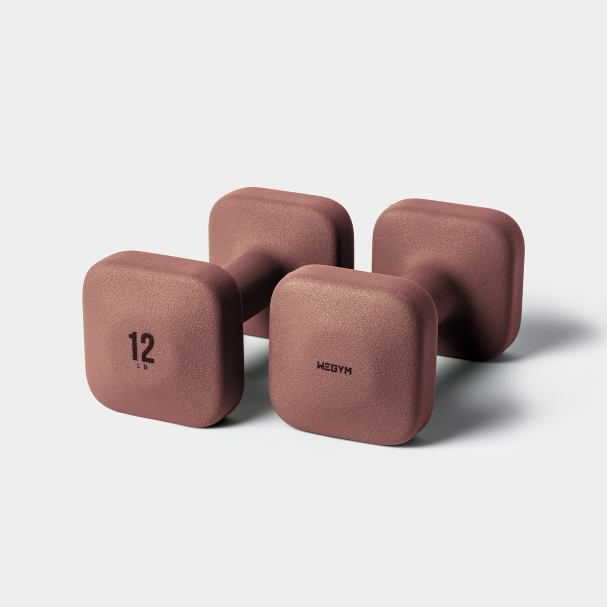 WeGym SafeGrip Dumbbells - 12 lbs - Rose | Macy's