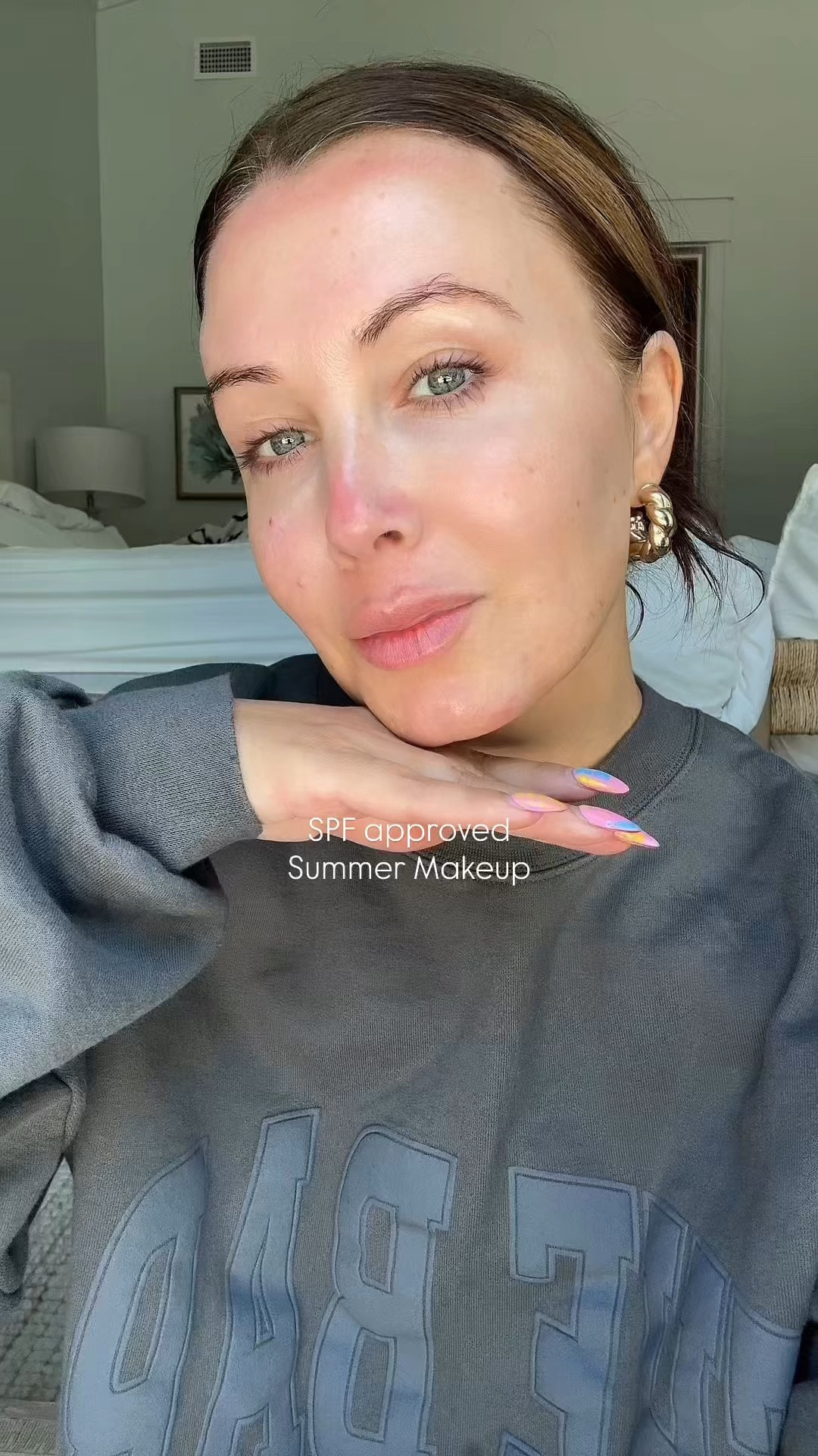 Easy summer makeup with built in spf for face protection #makeuptutorial #summermakeup

#LTKOver40 #LTKselfcare #LTKBeauty