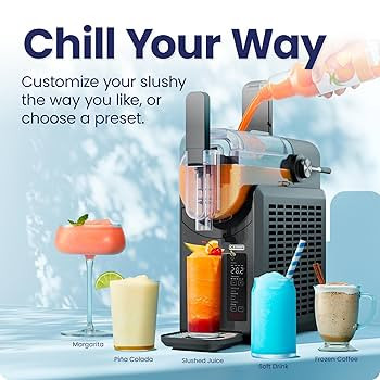 Iceman Slush-Ease Slushie Machine, Frozen Drink Maker & Slushy Machine with 5 Presets + Custom Op... | Amazon (US)