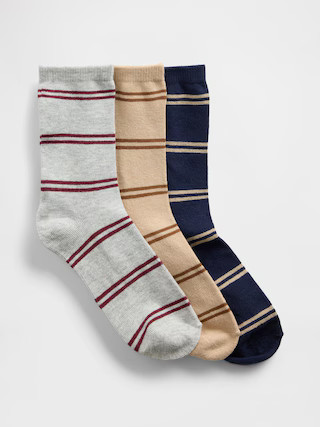 Kids Crew Socks (3-Pack) | Gap (US)