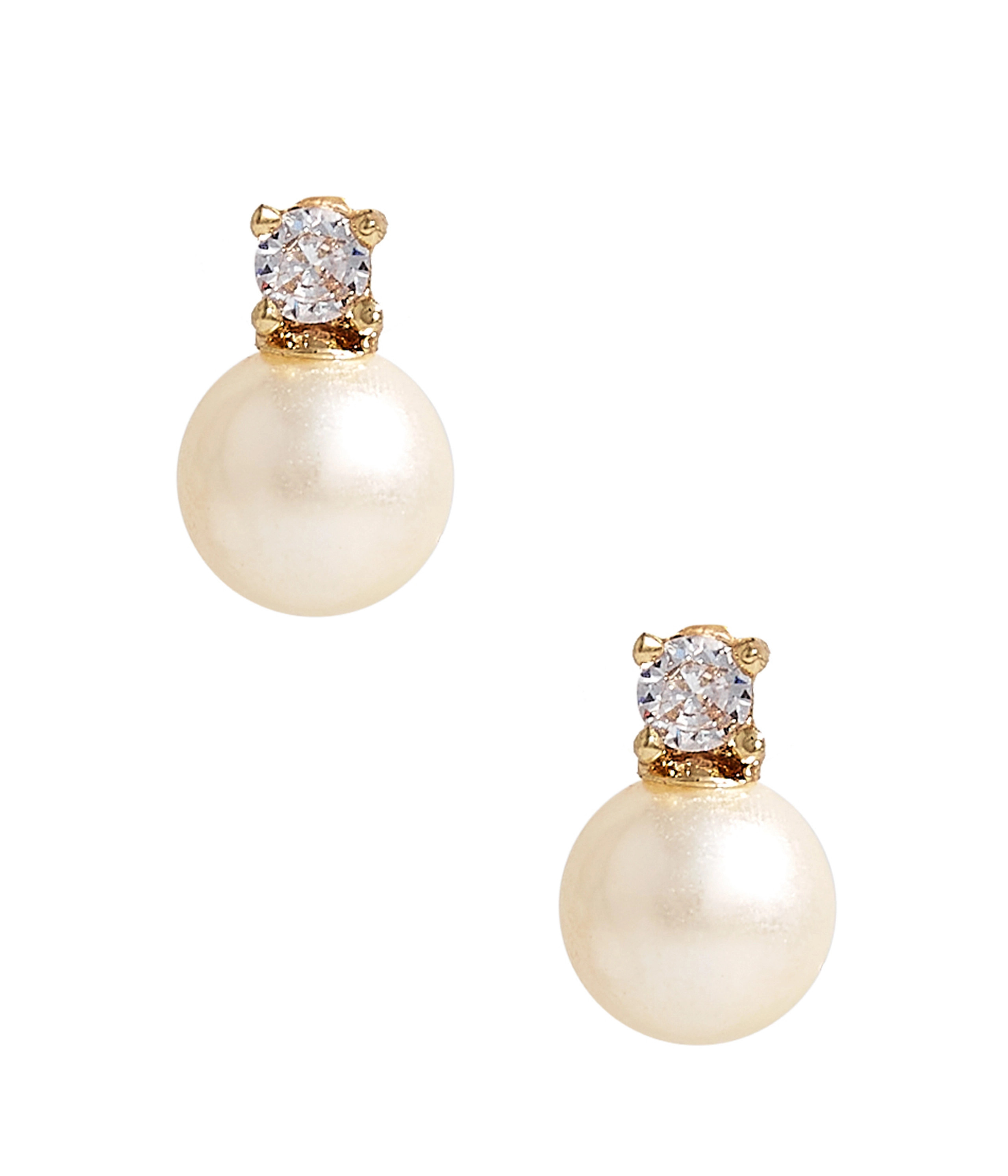 Carolyn- Small Rhinestone and Pearl Stud - PreOrder | Lisi Lerch Inc