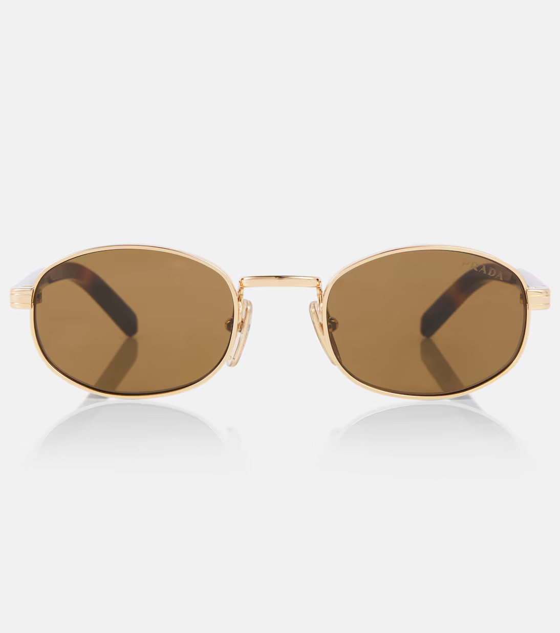 Iconic Plaque round sunglasses | Mytheresa (UK)