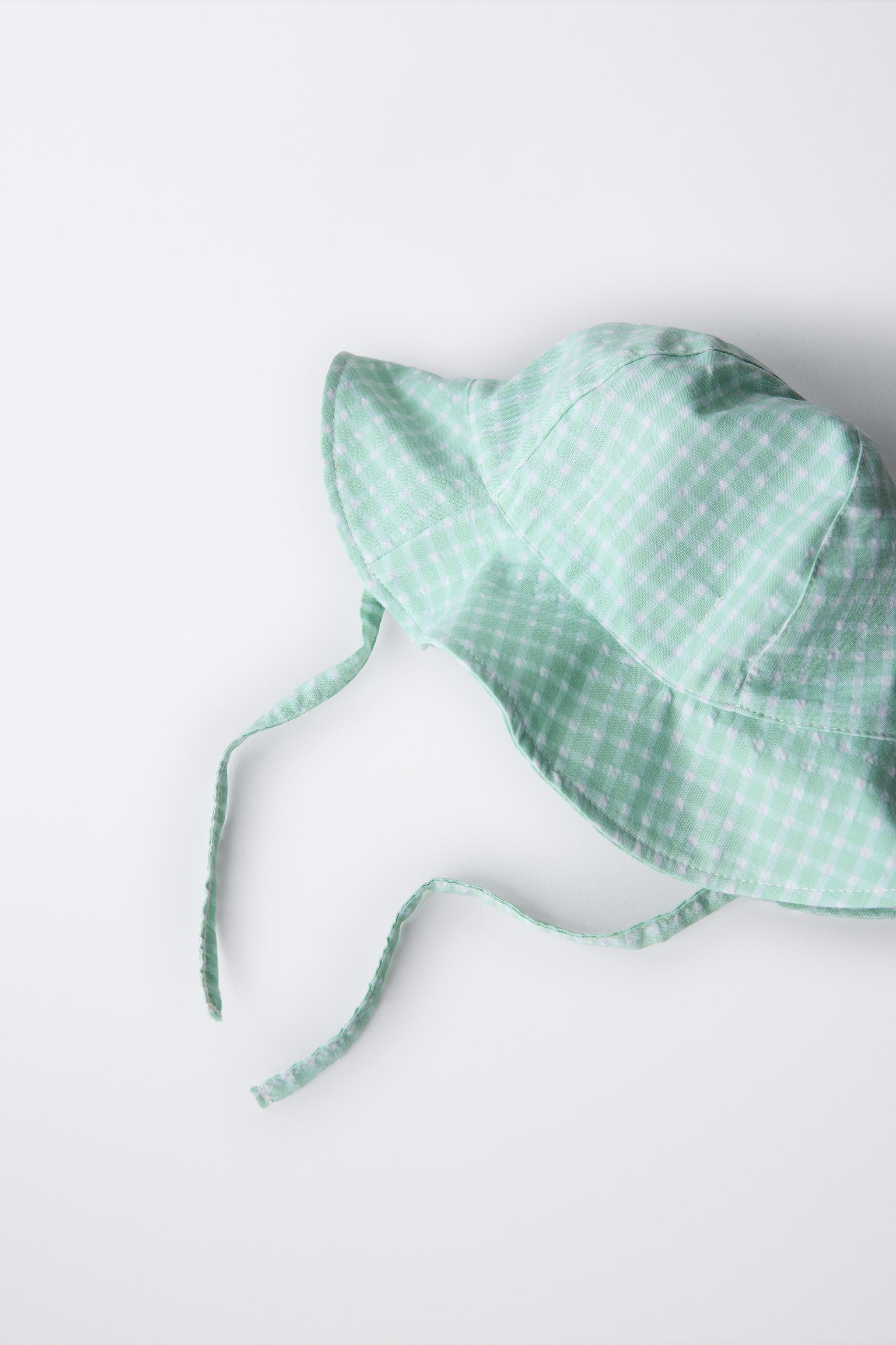 GINGHAM HAT | Zara US