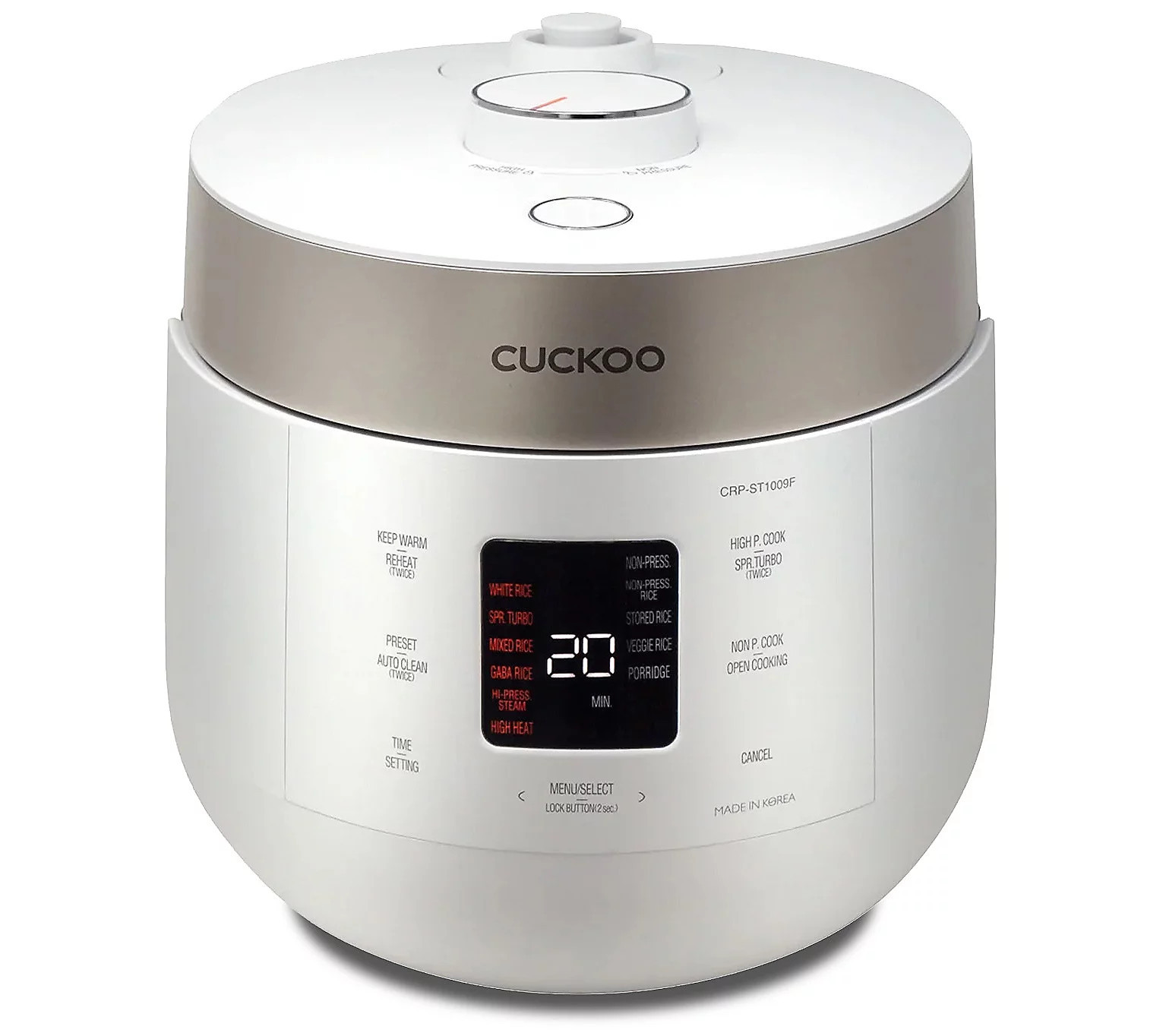 CUCKOO 6-Cup 16-Mode Twin Pressure Rice Cooker / Voice Guide | QVC